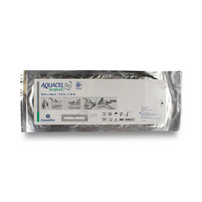 CONVATEC AQUACEL Ag Surgical Cover Dressings 413554 10 Each - MDL-SQU413554