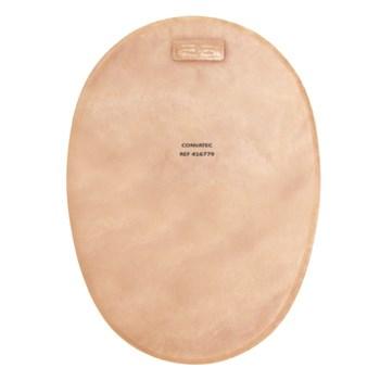 Convatec Synergy Esteem Synergy+ Standard Closed-End Pouch with Filter, 1-Sided Comfort Panel, Transparent, Size M - 416778 - 30 Each