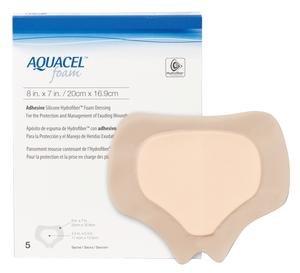 CONVATEC Aquacel Adhesive Foam Dressings with Silicone Border 420626 1 Each - MDL-SQU420626H