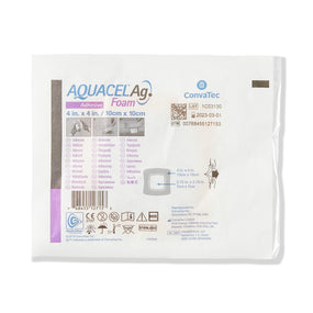 Convatec Aquacel Ag Foam Adhesive Dressing 420681 - 10.0 Each