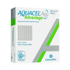 Convatec Aquacel Ag Advantage Surgical Advanced Hydrofiber Dressings 422297 10.0 Each-MDL-SQU422297BX