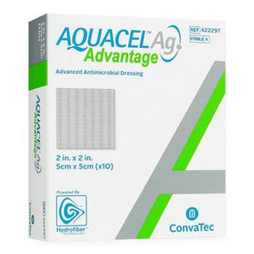 Convatec Aquacel Ag Advantage Surgical Advanced Hydrofiber Dressings 422297 1.0 Each-MDL-SQU422297H