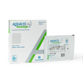Convatec Aquacel Ag Advantage Surgical Advanced Hydrofiber Dressings 422299 10.0 Each-MDL-SQU422299BX
