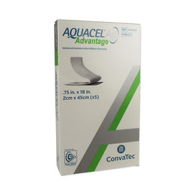 Convatec Aquacel Ag Advantage Surgical Advanced Hydrofiber Dressings 422300 5.0 Each-MDL-SQU422300BX