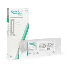 Convatec Aquacel Ag Advantage Surgical Advanced Hydrofiber Dressings 422606 10.0 Each-MDL-SQU422606BX