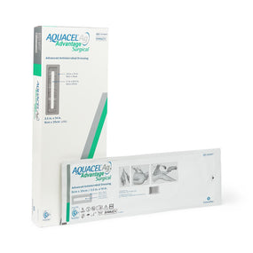 Convatec Aquacel Ag Advantage Surgical Advanced Hydrofiber Dressings 422607 10.0 Each-MDL-SQU422607BX