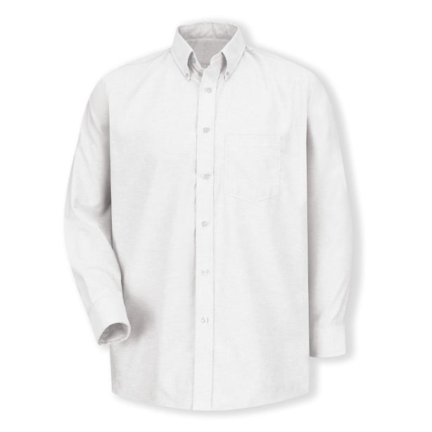 VF WORKWEAR-DIV/VF IMAGEWEAR (W) Men's White Oxford Long-Sleeve Dress Shirts SR71WH06 1 Each - MDL-SR71WH06