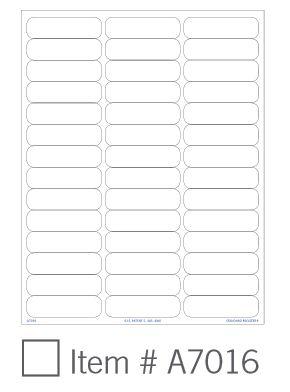 Taylor Communications Stock Patient Identification Labels for Laser Printers, 8.5" x 11" - A7016 - 1000 Each