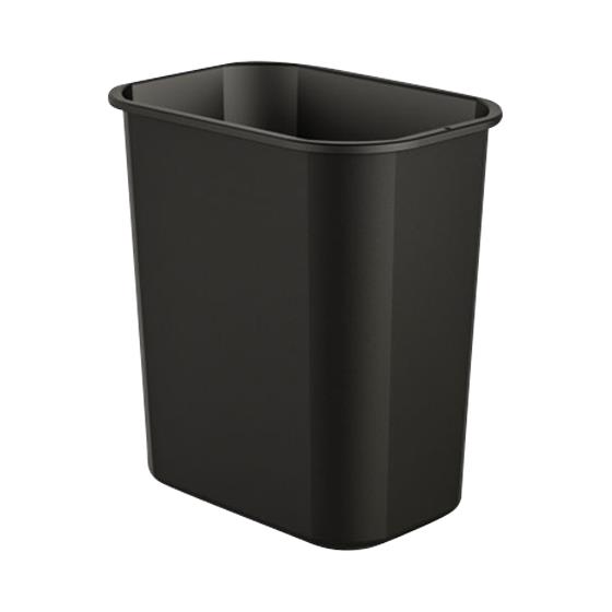 SUNCAST CORPORATION Plastic Soft-Side Waste Baskets I TCIND312 12 Each - MDL-SRW12BLK