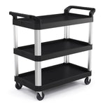 Restaurant Service Cart, 3 Shelf, 20" x 40", Food - RC2040 - 1 Each