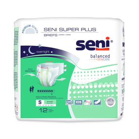 TZMO USA Seni Super Plus Briefs S-SM12-BP1 48 Each-MDL-SSM12BP1