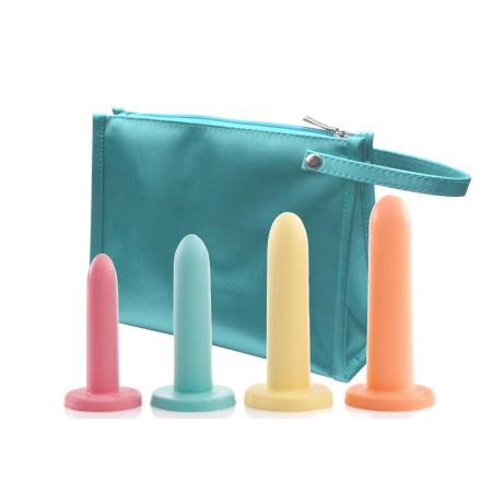 Silicone Vaginal Dilator Medium Set, Sizes 3-6, SV-1 - SV-MED - 1 Each