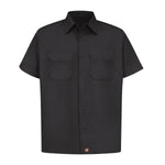 VF WORKWEAR-DIV/VF IMAGEWEAR (W) Sleeve Shirt Unisex Short-Sleeve Utility Work Short, Black, Size S - ST62BKS - 1 Each
