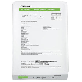 Centurion Multi-Med Central Venous Catheter Bundle STCVC08 5.0 Each-MDL-STCVC08