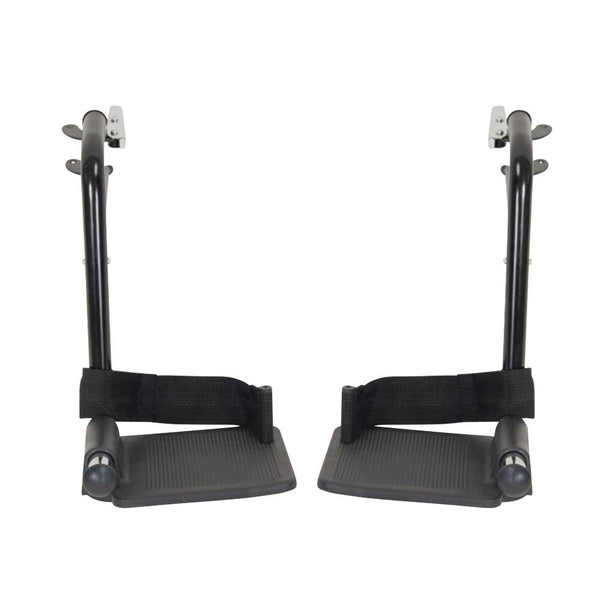 Drive Devilbiss Healthcare, Inc. Articulating Elevating Leg Rests for Manual Wheelchairs STDELR-AL - 1.0 Each
