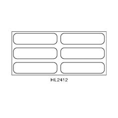 Centurion Sterile Blank Labels STLAB97 - 50.0 Each