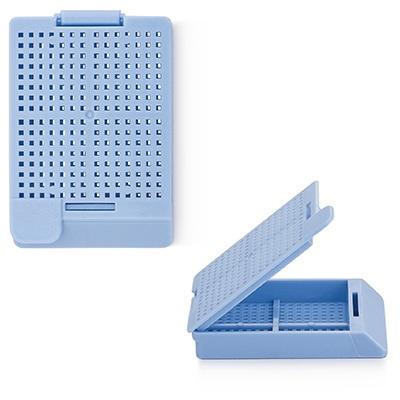 STATLAB MEDICAL PRODUCTS INC Hinged Lid Front Tab Biopsy Cassettes BC701 500 Each - MDL-STLBBC701