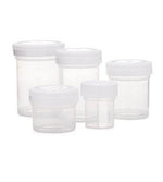 Statlab Medical Lids PP Specimen Container with Screw Top, 120 mL, Graduated - CTL120 - 200 Each