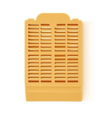 Statlab Medical Rear Tab Histo Histology Embedding Cassette with Lid, Peach - EC306 - 1500 Each