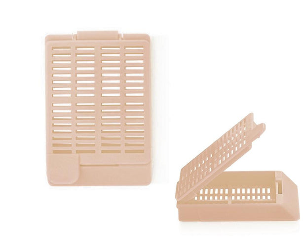 Statlab Medical Products Inc Hinged Lid Frnt Tab Embedding Cassettes HC105 500.0 Each-MDL-STLBHC105