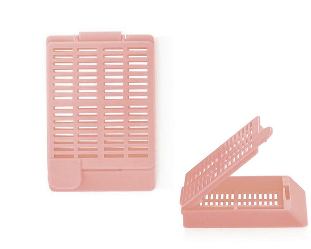 Statlab Medical Products Inc Hinged Lid Frnt Tab Embedding Cassettes HC106 500.0 Each-MDL-STLBHC106