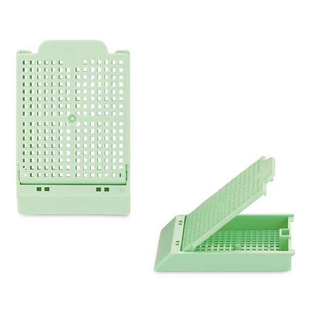 Statlab Medical Pink Histosette II Hinged Lid Biopsy Cassette - M493-3T - 2000 Each
