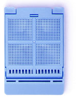 Statlab Medical Products Inc MicroMesh Biopsy Cassettes Hinged Lid M507-6T - 2000.0 Each - MDL-STLBM5076T