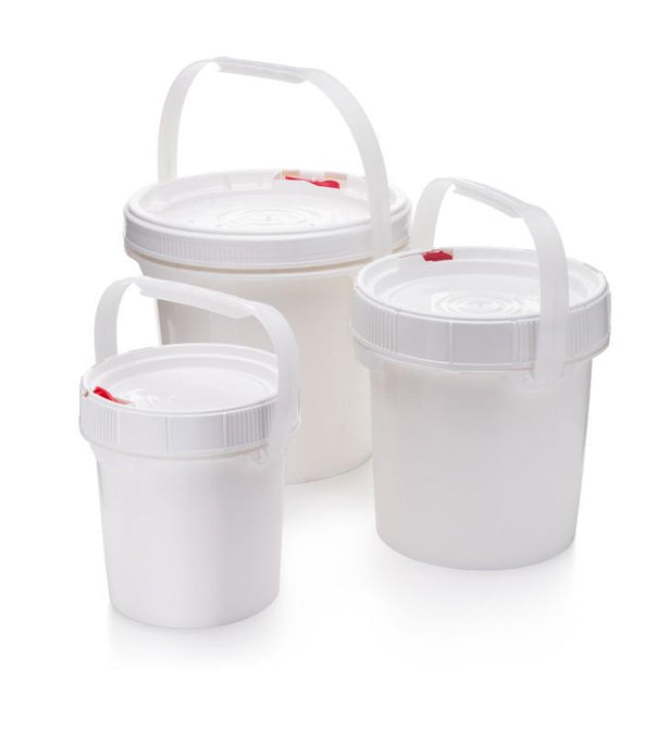 Statlab Medical New Generation Latch Life Pathology Container with Handle and Lid, 1.2 gal. - MM1.25GAL - 20 Each
