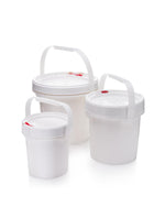 Statlab Medical New Generation Latch Life Pathology Container with Handle and Lid, 0.6 gal. - MM.6GAL - 30 Each