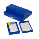 STATLAB MEDICAL PRODUCTS INC HDPE Foam Slide Boxes SBF25-B 12 Each-MDL-STLBSBF25B
