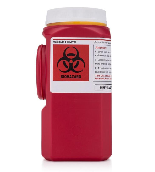 Non Mail Back Sharps Containers - SHRP-1.5QT - 1 Each - MDL-STLBSHRP15QT