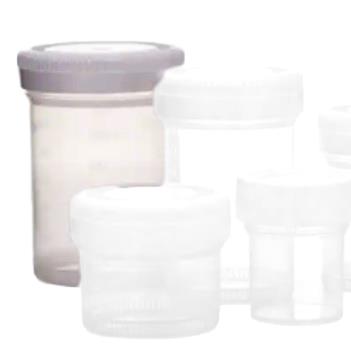 STATLAB MEDICAL PRODUCTS INC Screw Top Specimen Containers with Lids CTL500 80 Each - MDL-STLCTL500