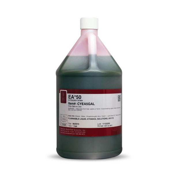 AMERICAN MASTERTECH SCIENTIFIC INC MasterTech EA-50 CytoStain CYEA5GAL 4 Gallon