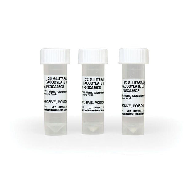 Statlab Medical Products Inc StatLab Glutar Cacdylate - STLFXGCA35CS