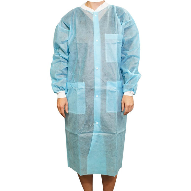 Coat, Lab, X-Lg, Long Sleeve, Long-Sleeve - SL326XLA - 10 Each