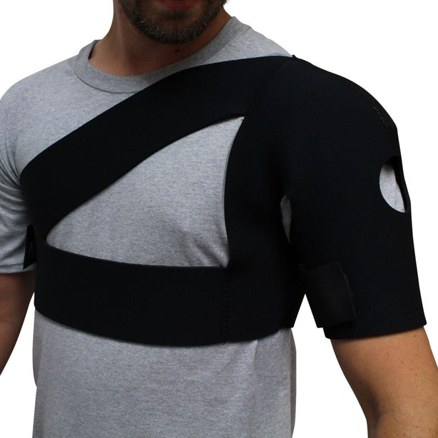 Scott Specialties Inc Neoprene Shoulder Supports 2811 BLA MD 1.0 Each-MDL-STS2811MD