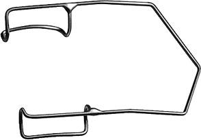 Bausch & Lomb Barraquer Eye Speculum Wire Blade E4106 - 1.0 Each - MDL-STZE4106