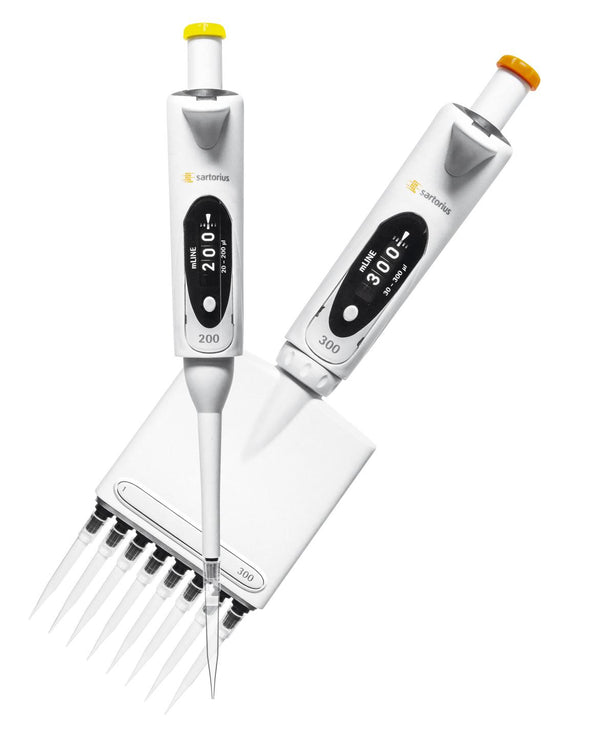 Sartorius 12-CH 12-Channel mLINE Mechanical Pipette, 30-300 Î¼L - SUC725240