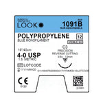 Surgical Specialties Polypropylene Monofilament Sutures 1091B - 12.0 Each - MDL-SUS1091B