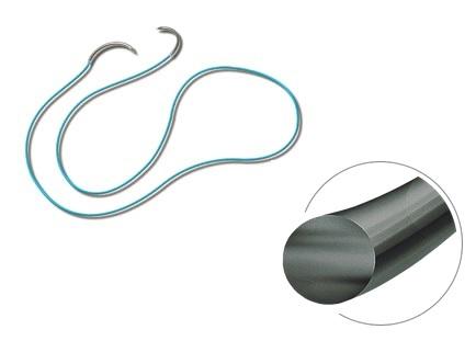 Surgical Specialties Black Monofilament Nylon Sutures 1283B - 12.0 Each - MDL-SUS1283B