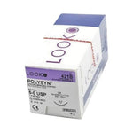 Surgical Specialties 421B PolySyn Undyed Braided Suture, Size 5/0, 27"/70 cm, C6 Needle, 19 mm 3/8 Circle - MDL-SUS421B - 12 Each