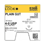 Surgical Specialties Reverse Cutting Plain Gut Sutures 536B - 12.0 Each - MDL-SUS536B