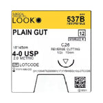 Surgical Specialties Reverse Cutting Plain Gut Sutures 537B - 12.0 Each - MDL-SUS537B