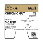 Surgical Specialties Surgical Specialties Chromic Gut Sutures 543B - 12.0 Each - MDL-SUS543B