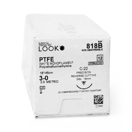 Surgical Specialties PTFE Sutures 818B 12.0 Each-MDL-SUS818B