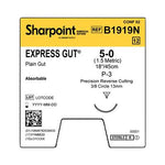 Surgical Specialties Sutures: Plain Gut Express Suture, Size 5-0 B1919N - 12.0 Each - MDL-SUSB1919N