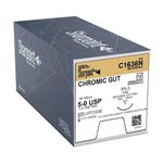Surgical Specialties Black Nylon Mono Sutures C1636N - 12.0 Each - MDL-SUSC1636N