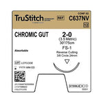 Surgical Specialties Surgical Specialties Chromic Gut Sutures C637NV - 12.0 Each - MDL-SUSC637NV