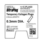Surgical Specialties UltraPlug Collagen Absorbable Punctal Plugs Sharpoint Coll-Plug 2 mm x 0.3 - C-PLUG3 - 10 Each