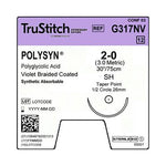 Surgical Specialties Violet Braided Absorbable Suture G317NV - 12.0 Each - MDL-SUSG317NV